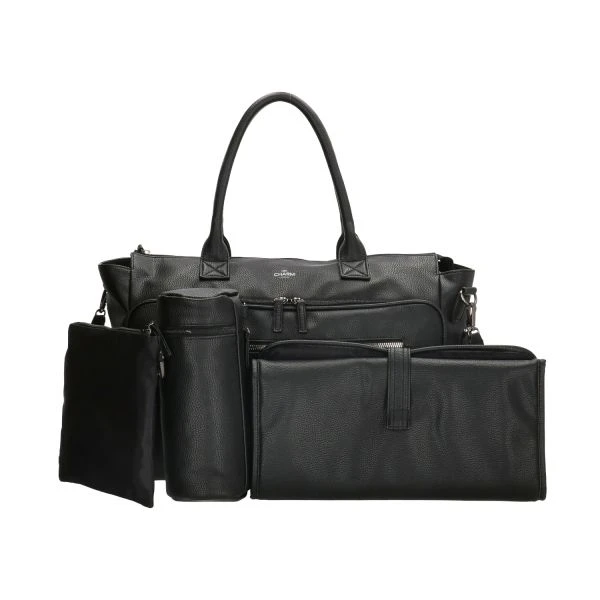 Charm London Bloomsbury Luiertas Zwart - Afbeelding 3