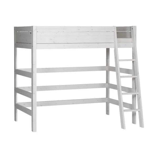 LIFETIME Kidsrooms Midhoogslaper Rechte Trap Whitewash