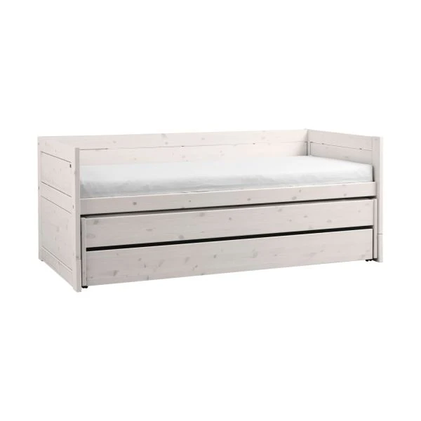LIFETIME Kidsrooms Kajuitbed Met Logeerbed Whitewash - Afbeelding 2