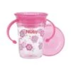Nuby 360º Wonder Beker Met Handvat 240 Ml Roze