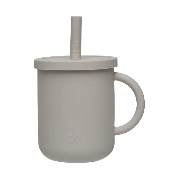 Jollein Siliconen Drinkbeker Nougat