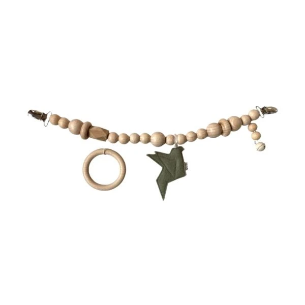 BEZISA Birds Wagenspanner Pistache Green