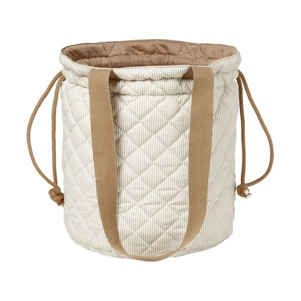 Cam Cam Copenhagen Classic Stripes Project Bag - Camel - Afbeelding 2