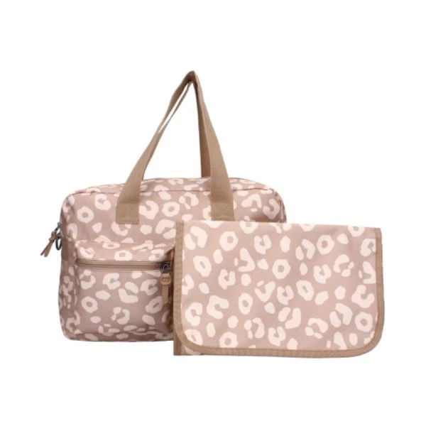 Kidzroom Care Kind At Heart Luiertas - Sand - Afbeelding 2