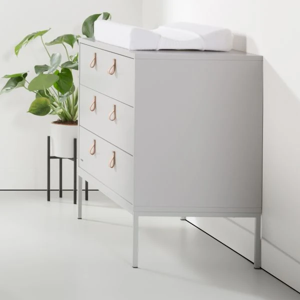 Kidsmill Amy Commode Breed Grijs - Afbeelding 2