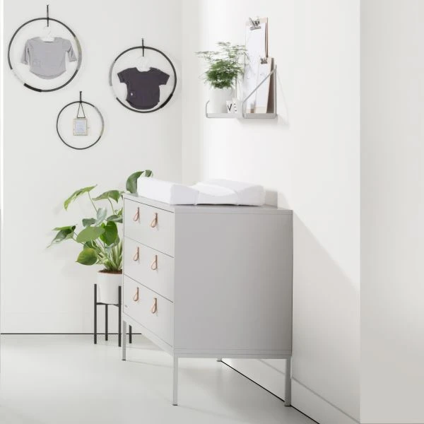 Kidsmill Amy Commode Breed Grijs - Afbeelding 3