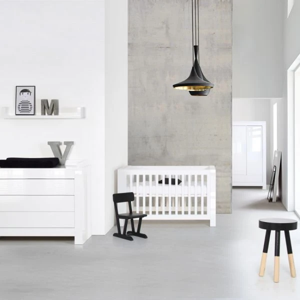 Kidsmill Alaska Hoogglans Commode Wit - Afbeelding 3