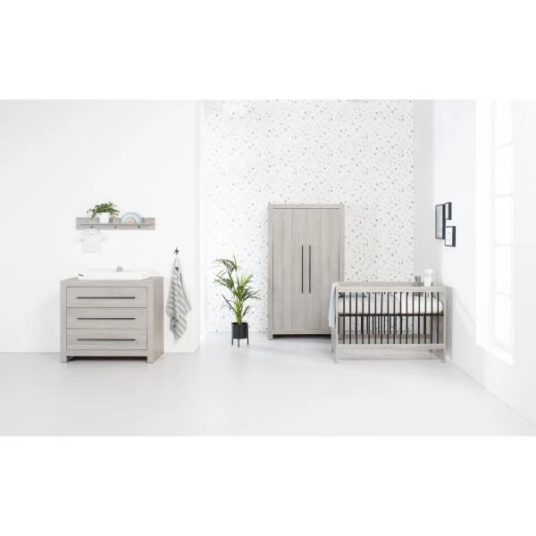 Europe Baby Vittoria Commode Grijs / Zwart - Image 4