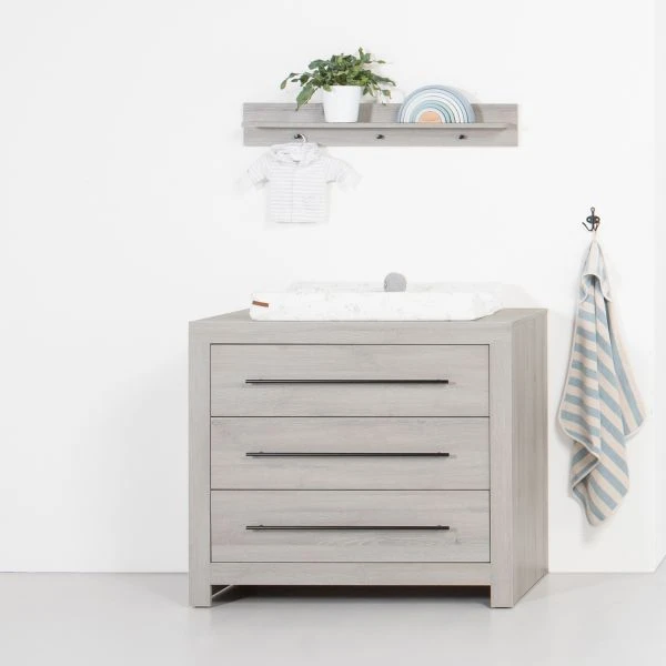 Europe Baby Vittoria Commode Grijs / Zwart - Image 2