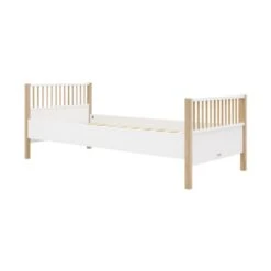 Bopita Mika Bed Wit / Eiken 90 X 200 Cm