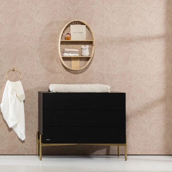 Kidsmill Boutique Commode Zwart / Bras - Image 3