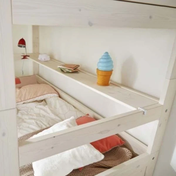 LIFETIME Kidsrooms Legplank Voor Hoogslaper Whitewash - Image 2