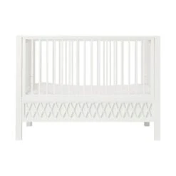Cam Cam Copenhagen Harlequin Babybed 60 X 120 Cm White