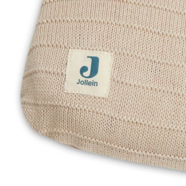 Jollein Pure Knit Duits Waskussenhoes Nougat - Image 3