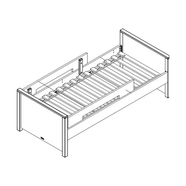 Bopita Jonne Bed Wit 90 X 200 Cm - Image 3
