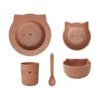 Liewood Cat Dinerset Tuscany Rose