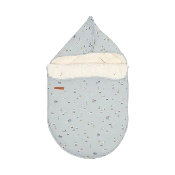 Little Dutch Sailors Bay Autostoel Voetenzak Blue