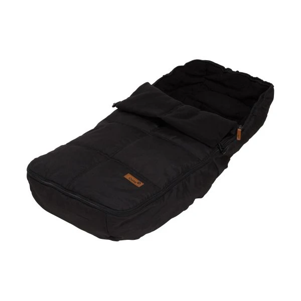 Qute Universele Buggy Voetenzak Fleece Zwart