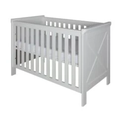 Kidsmill Savigno Babybed 60 X 120 Cm Wit Met Kruis
