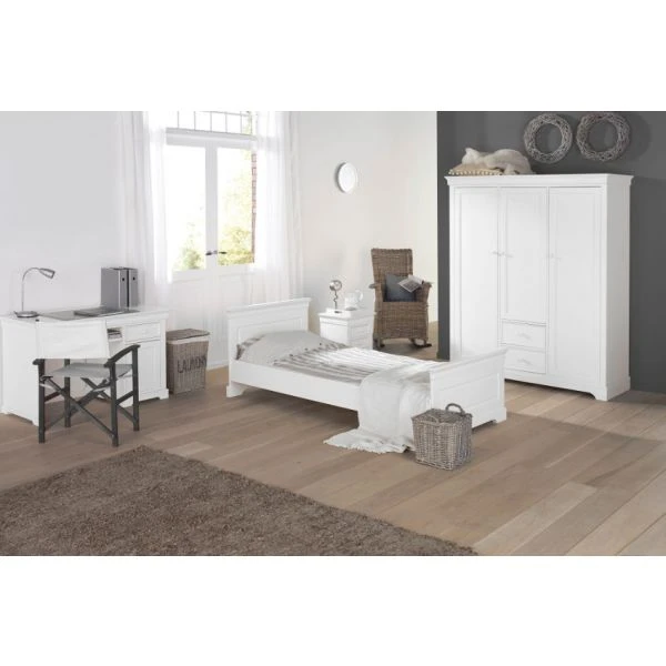 Kidsmill Chateau Kinderkamer Wit | Bed 90 X 200 Cm + Bureau - Image 2