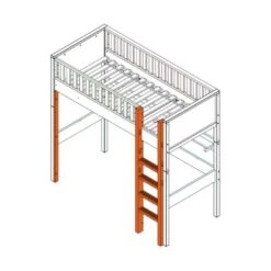 Bopita Trap Voor Nordic Hoogslaper XL Wit