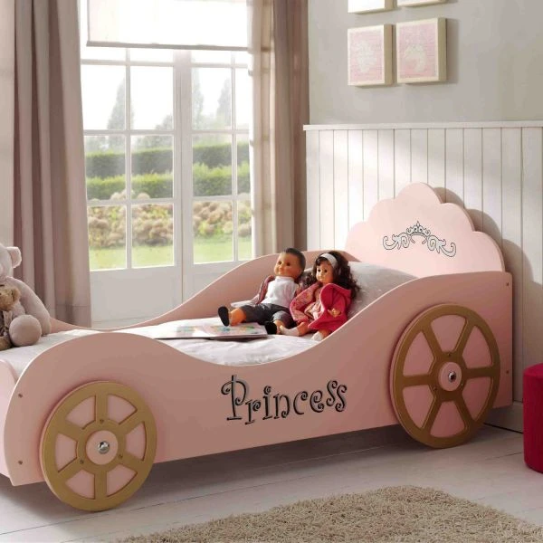 Vipack Princess Pinky Carbed Roze 90 X 200 Cm - Afbeelding 2