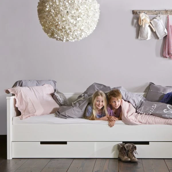 Woood Bedbank Jade Wit 90 X 200 Cm - Afbeelding 4